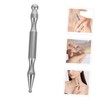 FRCOLOR Stainless Steel Deep Tissue Massage Wand Manual Acupressure Tool