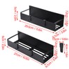 2PCS Strong Magnetic Racks for Refrigerator with 4 Removable Hooks,