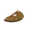 Bourbon Cork Display Half Moon Shape With Light and Glass