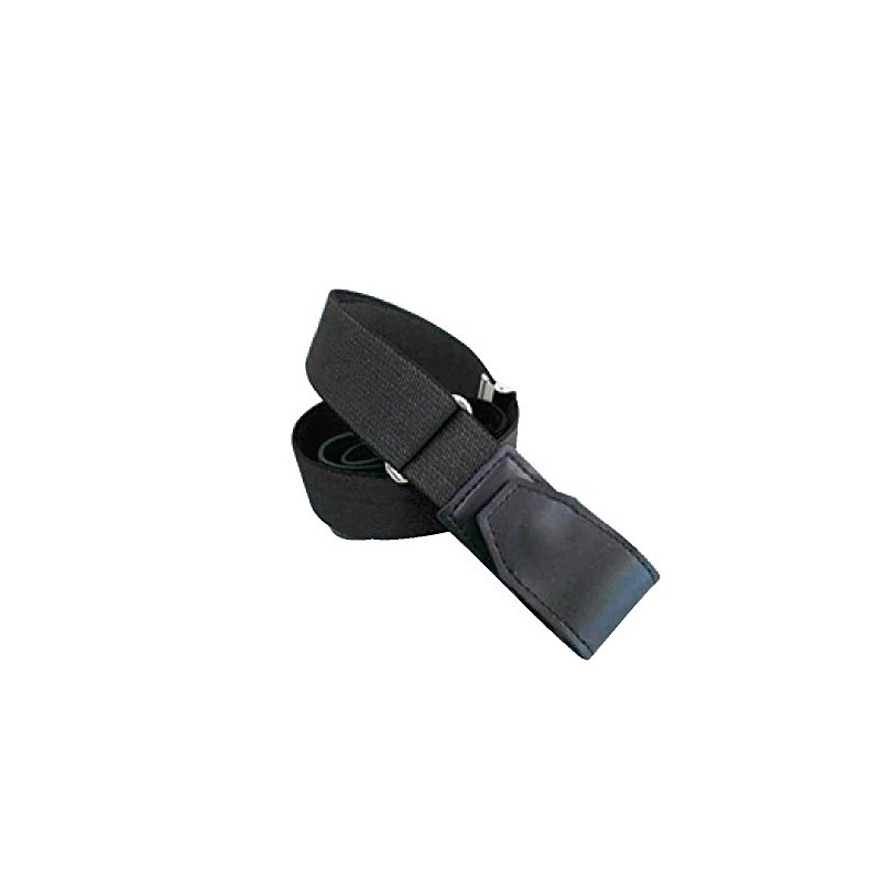 Morito Easy Rubber Belt, No Buckle, Black