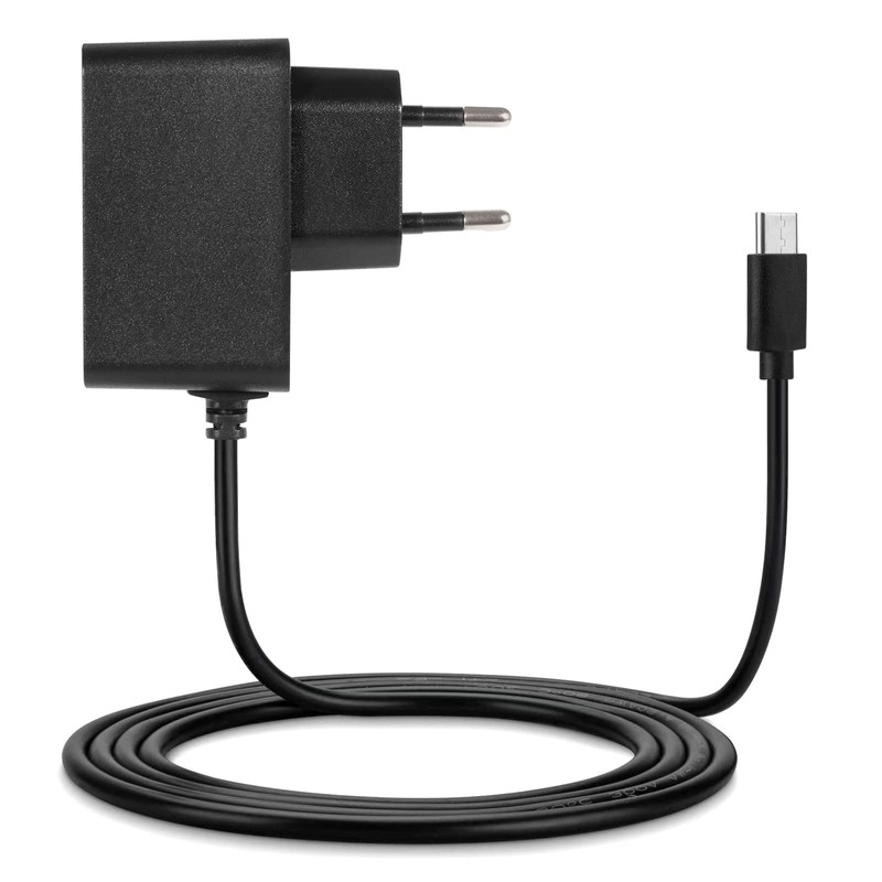 Aukru 5.1V 3A Charger USB-C Power Supply with USB TypeC