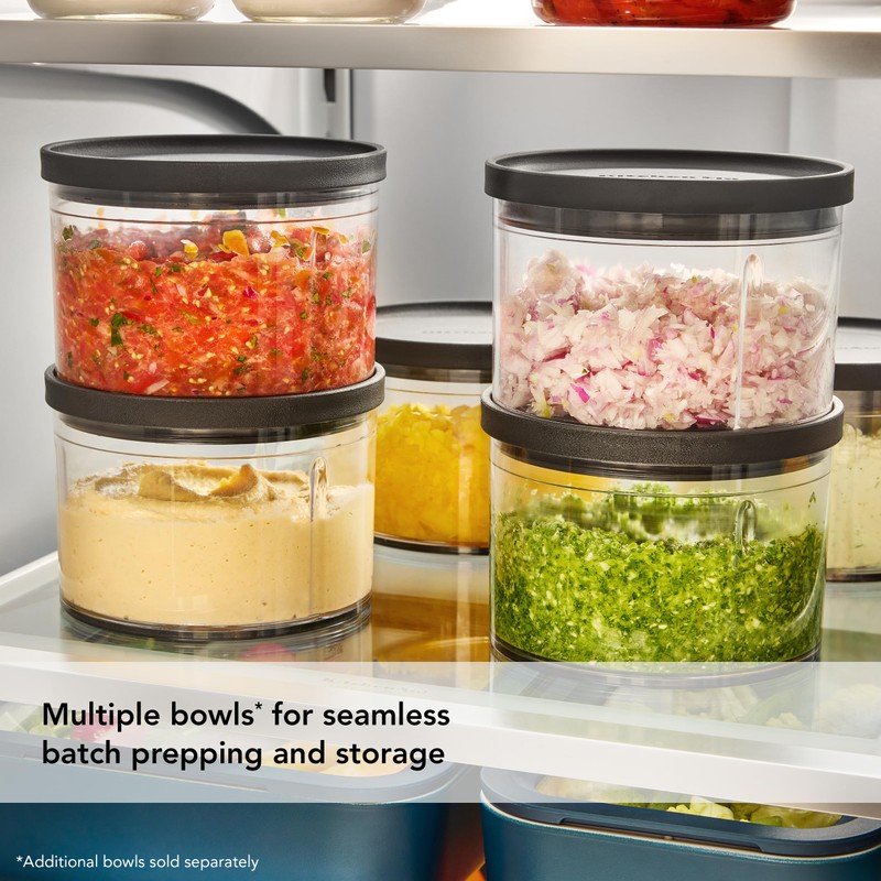 KitchenAid Go Cordless Top Down Chopper - battery included, KTCR351