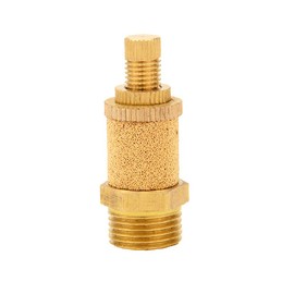 Pneumatic PSB Muffler Silnecer, 1/2" NPT Male Thread Air Flow Control Noise Reducer Muffler (Pack of 2)