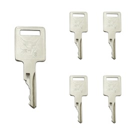 5 Pack Ignition Keys 6693241 6709527 D250 A77313 307852A1 714602 fits for Bobcat Skid Steer Loader A220 A300 T110 T140 T180 T190 T200 T250 T300 T320 T450 T550 S100 S130 S150