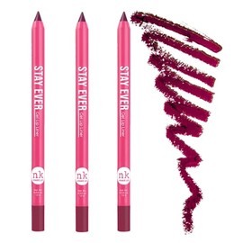 3 Pack of Stay Ever Long Lasting Matte Lip Liner Gels in the shade Berry Fuchsia