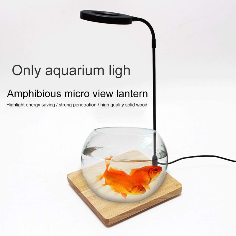 LED Aquarium Light 360 Degree Full Spectrum LED Light with