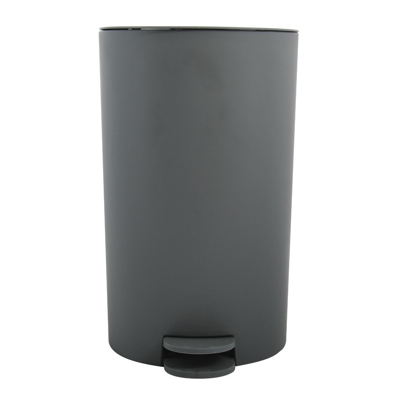 MSV Pedal bin Osaki 3l in Anthracite, Stainless-Steel 3 Litre