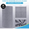 Rollo de Toallas de Microfibra, Paquete de 50, Rollo Microfibra