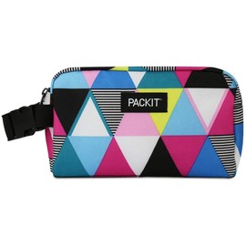 PackIt Freezable Snack Box, Triangle Stripes