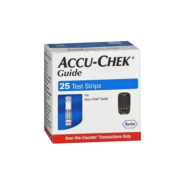 Accu-Chek Guide Test Strips - 25 ct, Pack of 2