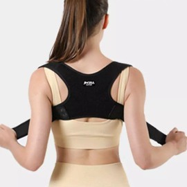 자세교정밴드 굽은 허리 등 펴기 바른 자세도움 조끼 Posture Correction Belt Spinal Support Back Straightener Vest [Posture Correction Band 5002]