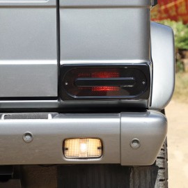 car-king888 ABS Smoked Black Car Tail Light Lampshade Cover Shell For Benz G-Class 2007-2018