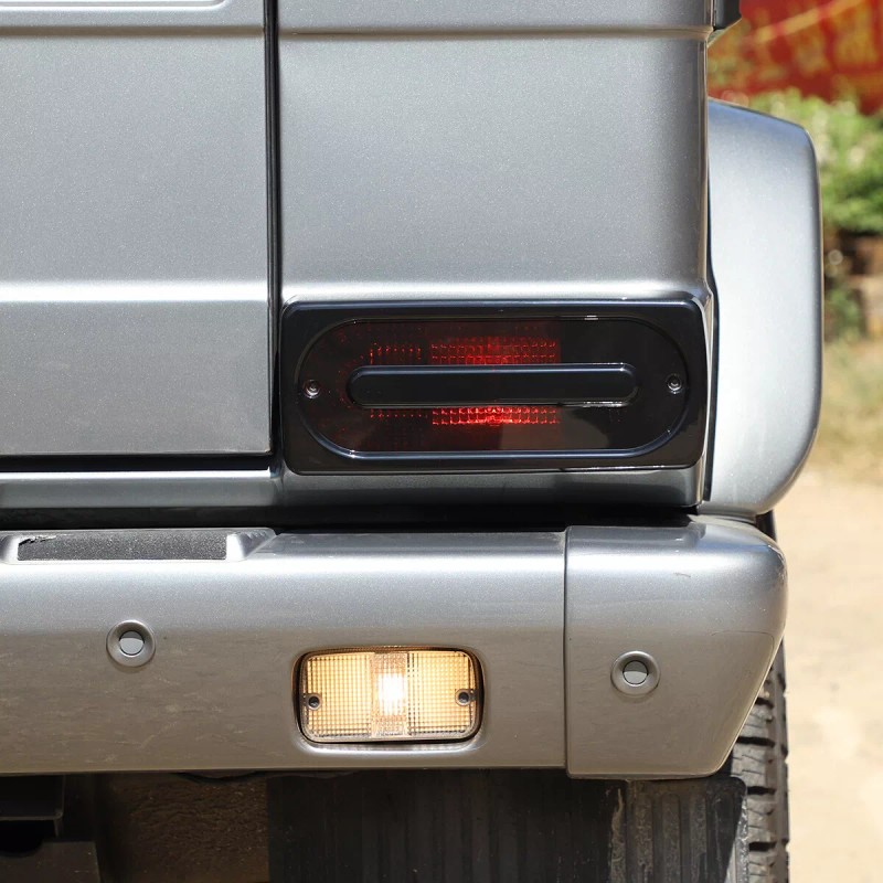car-king888 ABS Smoked Black Car Tail Light Lampshade Cover Shell