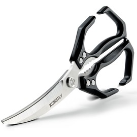 KUMSTLY Kitchen Shears Stainless Steel Multipurpose Heavy Duty Utility Scissors Kitchen Scissors for Chicken Food Vegetables