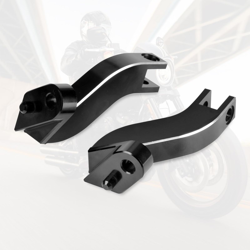 Sresk Rear Passenger Foot Peg Bracket Foot Peg Extension Mounting