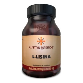 L Lisina Ayuda Con El Tejido Muscular Y Colágeno 60 Cáps. Sin Sabor