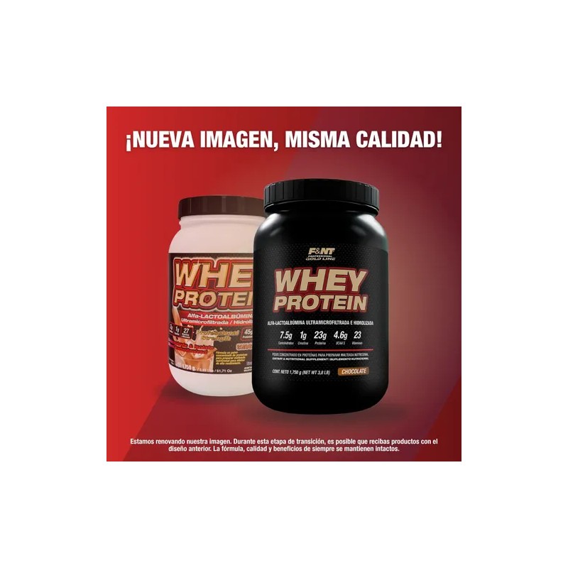 Whey Protein 1,750 Gr Suero De Leche Lactoalbúmina F&nt Gca