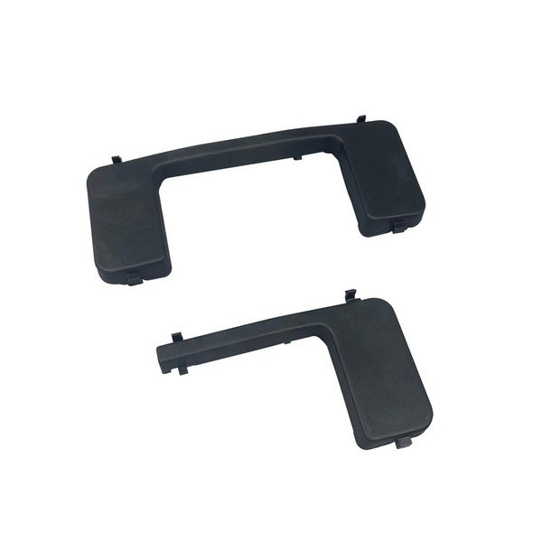 HUYILUN0104 1 Pair Front Bumper Tow Hook Cover Cap For