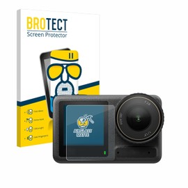 BROTECT Anti-Glare Protective Glass for DJI Osmo Action 4 (Front Display) Protective Film Tempered Glass Matt [Extremely Scratch-Resistant 9H, Anti-Reflection]