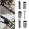 ECSiNG 100pcs Bicycle Brake Cable End Caps Set 5mm Mountain