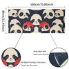 MAYCARI Beach Towel 80 x 180 cm Beach Towels Lightweight