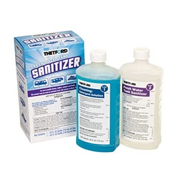 Thetford Thetford Fresh Water Tank Sanitizer Detergent and Sanitizer Treatment, 2 x 24 oz bottles - Thetford 36662