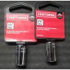 Craftsman Two New Craftsman 1/4 Inch Drive Bit Adapter Socket