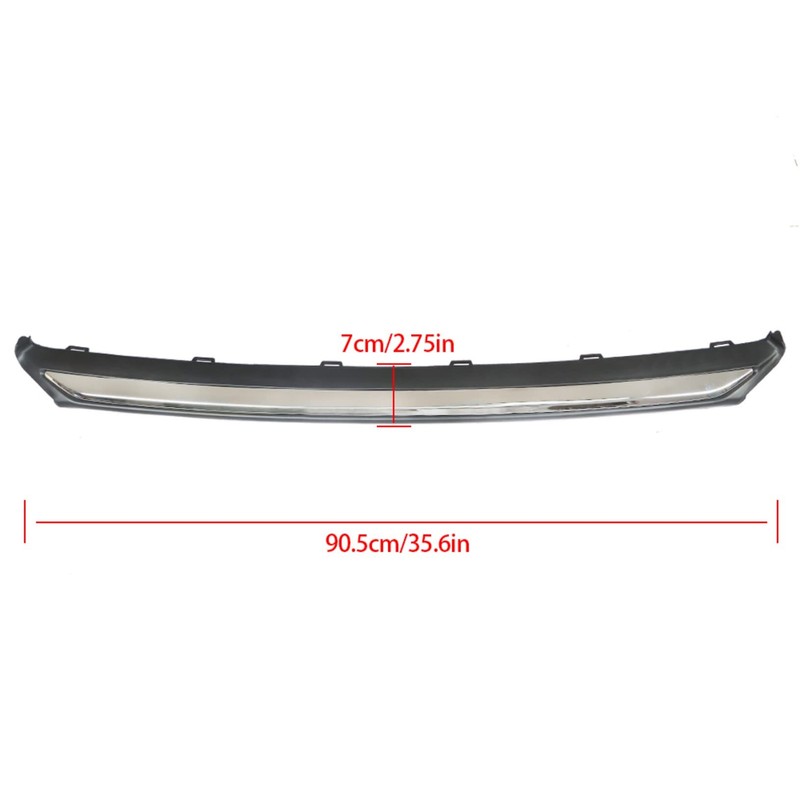 LABLT Chrome Front Bumper Trim Replacement for Honda Accord 2013-2015