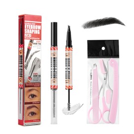 Brow Pen and Brow Gel 2-in-1 (4#, 1 Set)