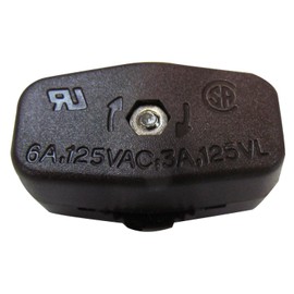 Westinghouse Lighting 7050600 Feed-Through On/Off Switch, Brown