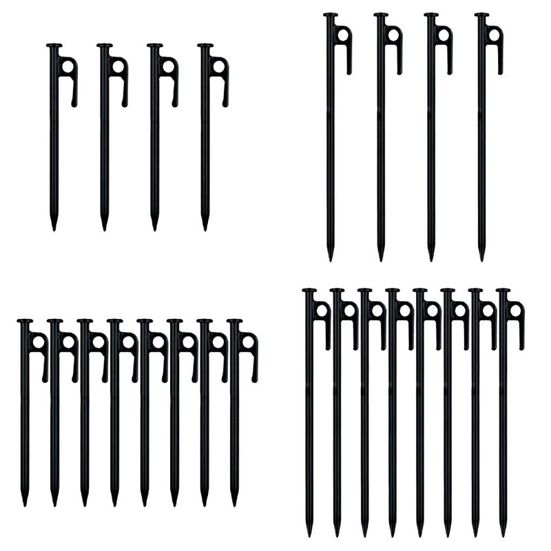 SUIOPPYUW Durable Camping Stakes With Large Head And Sharp End