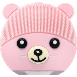 The Creme Shop Bear Essential Facial Cleansing and Firming Massager with Adjustable Intensity Levels, USB Charging, Waterproof and Eco-Friendly Design for Deep Pore Cleaning and Skin Exfoliation