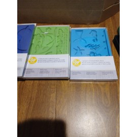Wilton NEW Wilton Fondant and Gum Paste Silicone Mold 5 x 8 inch Choice Of 3