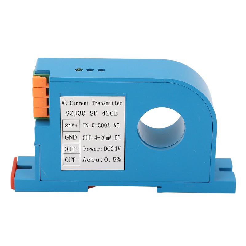 AC Current Transmitter 1 Phase 4‑20mA DC Output Current Transducer