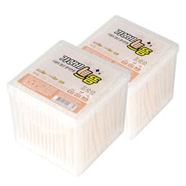 Audrey Sun Cotton Cotton Pads, Large Capacity, 80 Pieces, 4 Pieces / 오드리선 코튼 순면 화장솜 대용량 80개입 4개