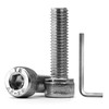 M4-0.7 x 14mm Hex Socket Head Cap Screws Bolts, 304