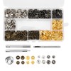 Sewing Buttons Practical Lightweight Iron Snaps Replaceable Clothes Decoration for