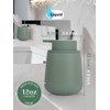 INGOFIN Ceramic Lotion Dispenser - 12oz Refillable Hand Soap Dispenser