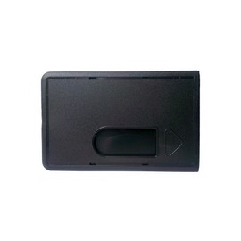 CREDIT DEBIT OYSTER CARD DISPENSER PROTECTOR HOLDER SLEEVE FOR POCKET OR PURSE (Black)