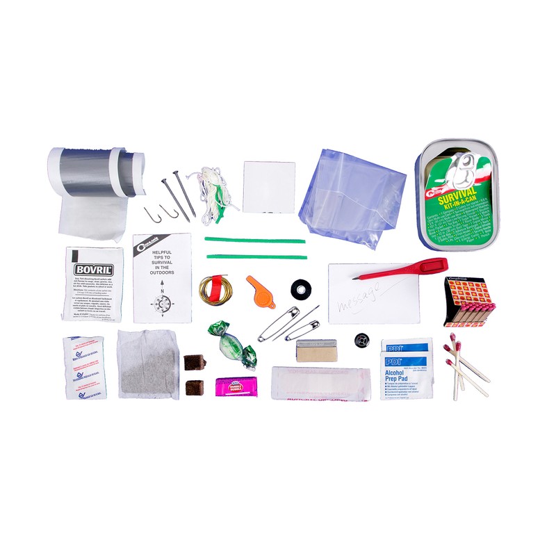 Coghlan's Survival Kit-in-a-Can – 38 Essential Camping & Hiking Tools