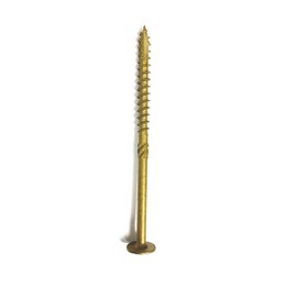 Big Timber CTX141-100 T-25 14 x 1" Construction Lag Screw Knurled Shank Type-17, Bronze, (100per Pack)