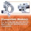 Mtanlo Oil Pump With Worm Gear For Stihl Ms290 Ms390