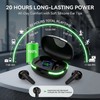 Wireless Earbuds with Deep Bass, Stereo Sound, and Noise-Canceling Design