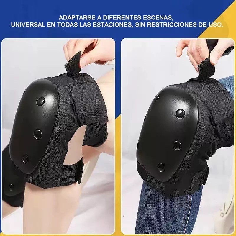 HEKE3643730 6 Pcs Coderas De Rodilla Con Protector De Muñeca