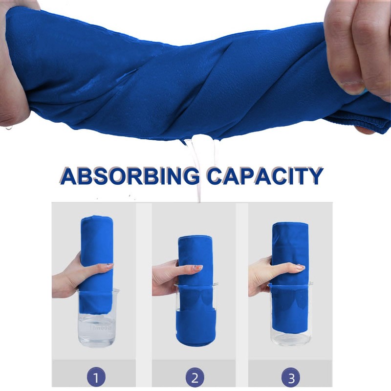MODY RODY 2 Pack Absorbent Gym Towels for Working Out