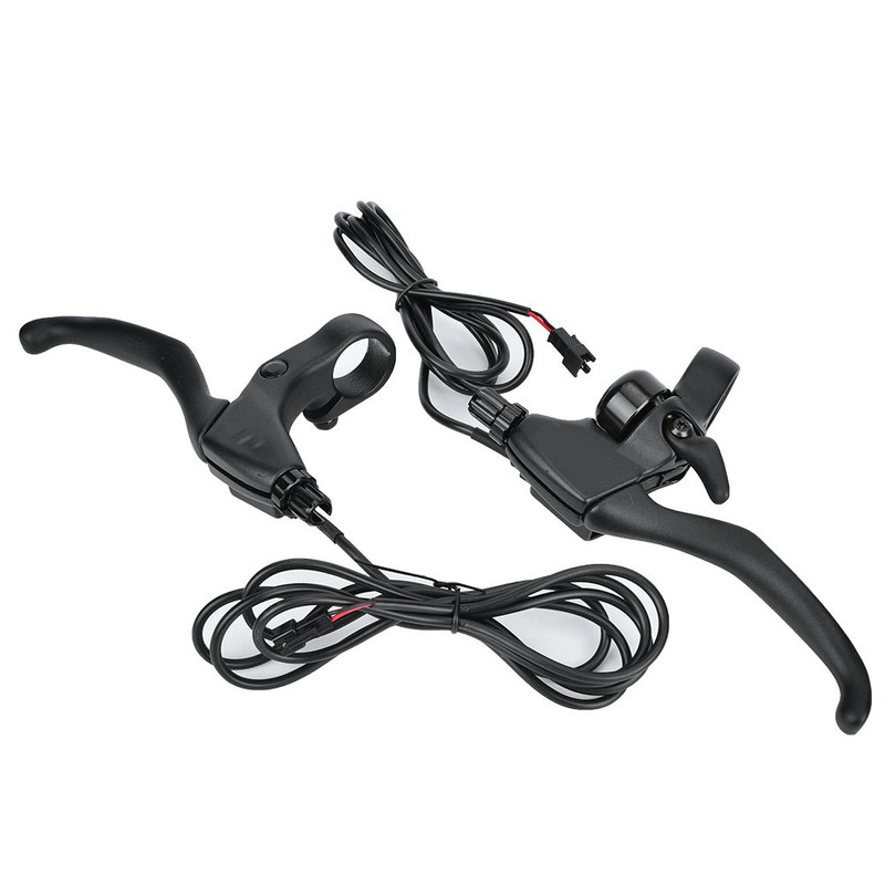 1 Pair Electric Bike Aluminum Alloy Outage Brakes Lever Grip