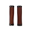 Gusti Phil A. Leather Handlebar Grip, Bicycle Handle, Brown Leather