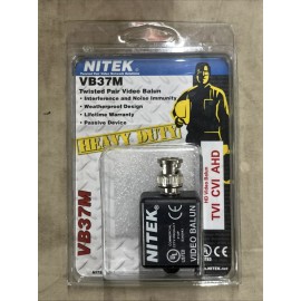 Nitek-VB37M- Video Balun Twisted Pair Video NEW
