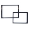 Invero Set of 2 Wooden Square Interlocking Floating Shelves -