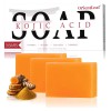 ORIENTLEAF Kojic Acid Soap, Turmeric Soap Bar for Dark Spots,
